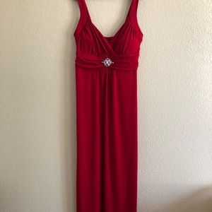 Long Red Formal Dress